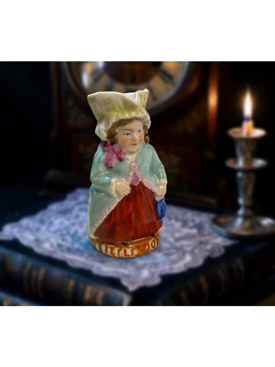 Germany Other - Vintage Little Dorrit Toby Creamer Made in Germany Dickens Figural Porcelain Pit